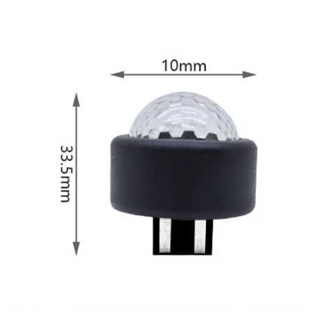 Mini USB LED Lamp, мини лед лампа звездна нощ