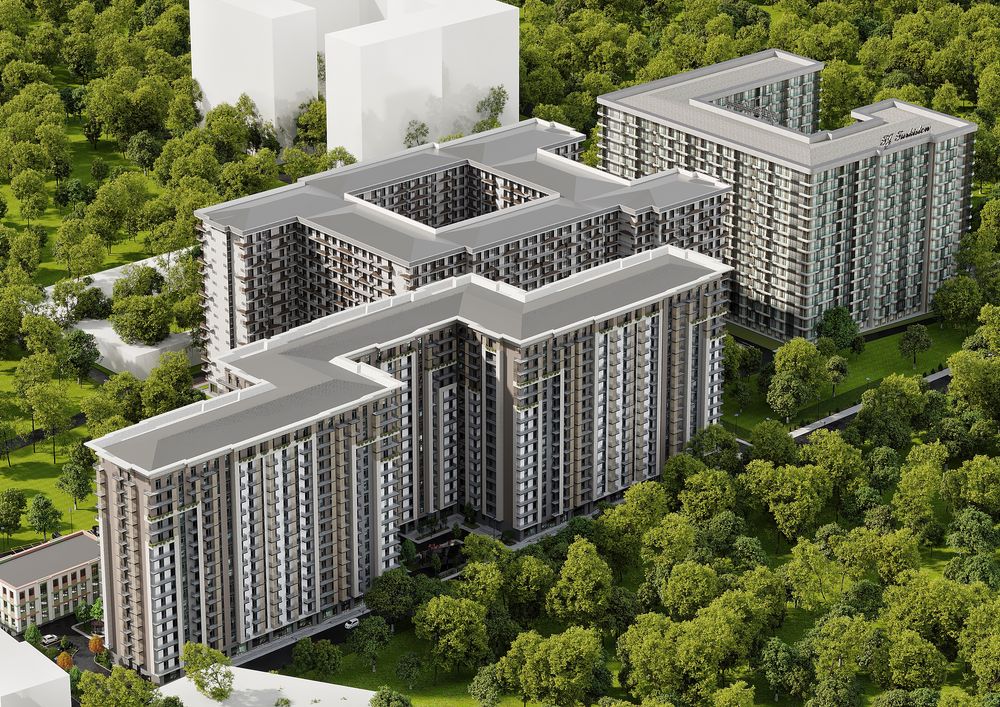 Продажа 2х ком первый взнос 30% с расрочкой на 36 месяцев ЖК Туркистан