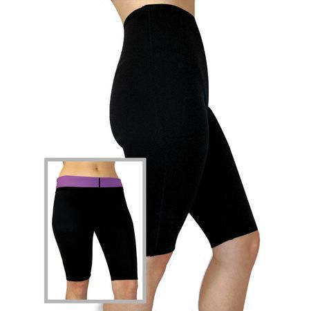 Pantaloni pentru slabit din neopren flexibil MARIME 48-50 NEGRU