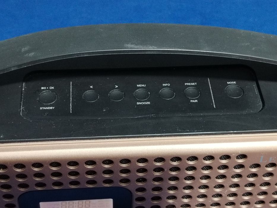 LEMUS DAB+radio portabil cu Bluetooth, FM, DAB+