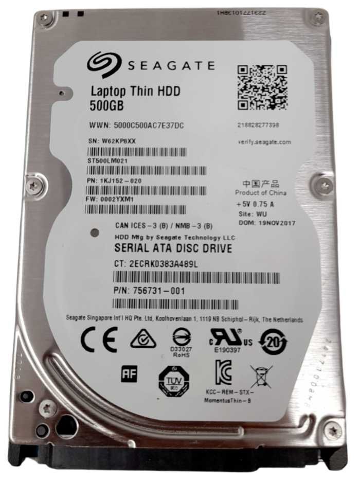 Hard Disk Laptop Seagate THIN ST500LM021 500GB 7200rpm SATA 3 7mm