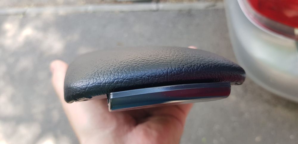 Capac cotiera piele ecologica neagra Audi A4, - B6 B7 -, Seat Exeo