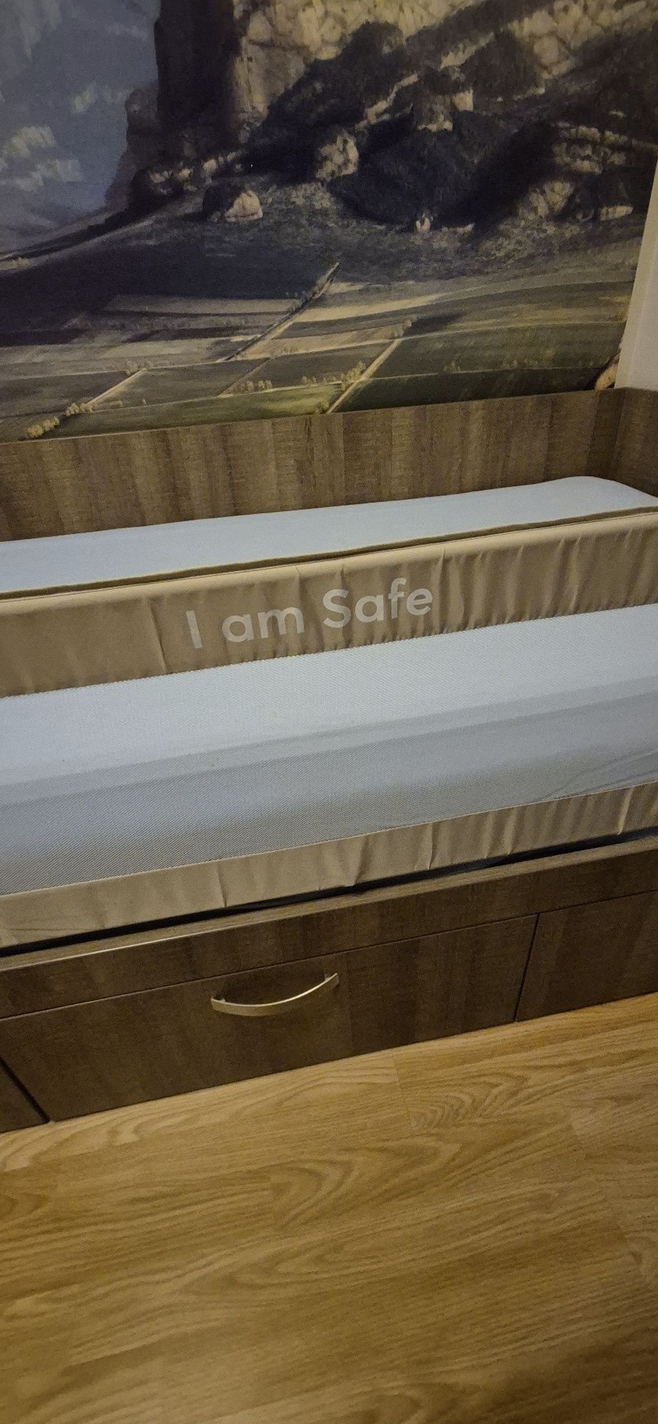 Предпазна преграда за легло Kikka Boo I am safe 150 Beige