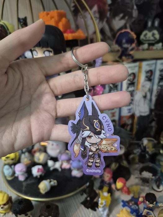 Оригинальный акриловый брелок Сайно с коллаб додо геншин