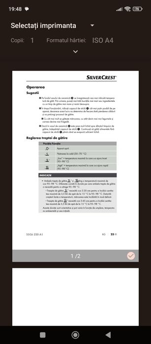 Slow Cooker SilverCrest