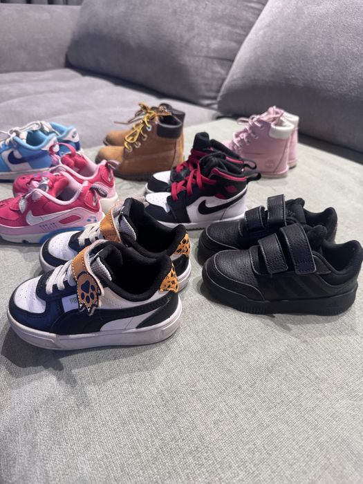 7 чифта маркови детски обувки 23ти номер