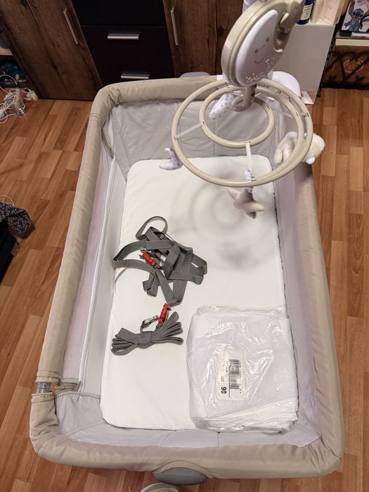 Vand patuț chicco co-sleeper next2 me+ carusel muzical