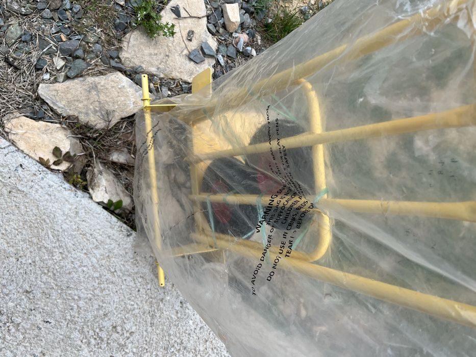 Ръчна количка до 200 кг с падаща решетка