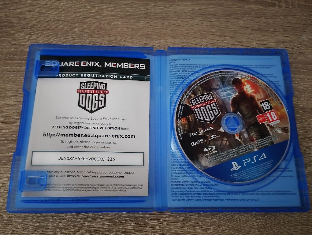 Игра Sleeping dogs за PS4