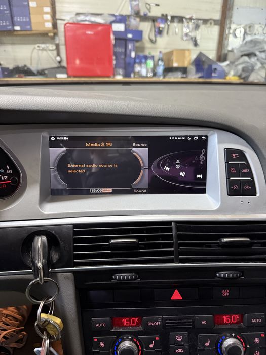 Navigatie Android Audi A6 C6 6GB RAM Carplay Android Auto , Camera
