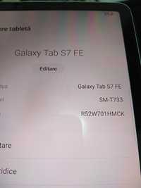 Samsung tab S7 FE ca noua