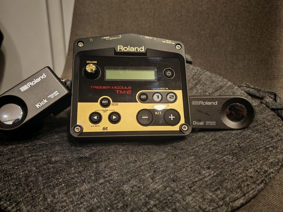 Roland Drum module TM-2 + тригери ROLAND