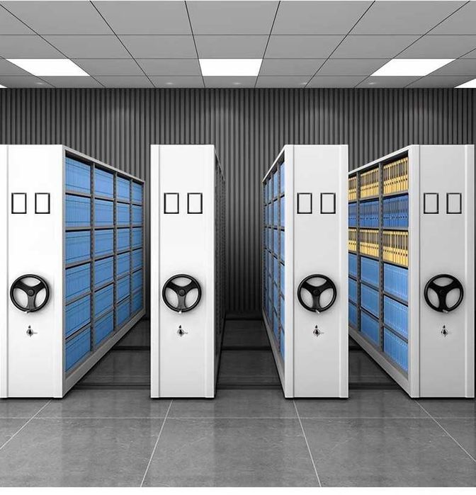 Ofis arxiv shkafi  – qo‘l aylantirgichli, по индивидуальному заказу