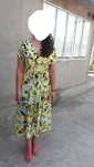 Rochie midi cu floricele