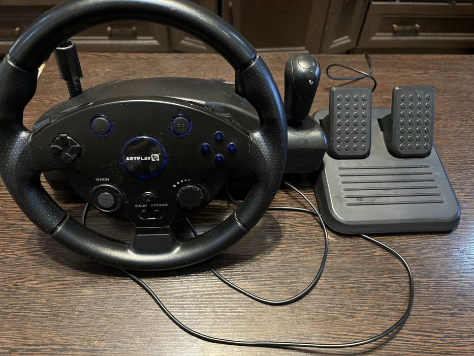 Руль PC/PS3/PS4/Xbox One Artplays Street Racing Wheel Turbo C900