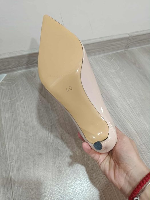 Дамски обувки с ток 1 път обувани