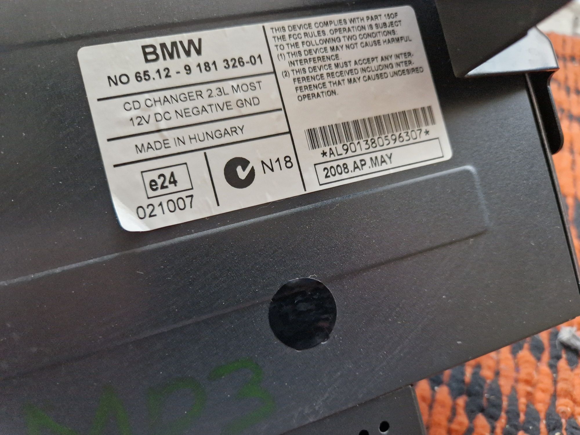 Magazie 6 Cd Mp3 Bmw e90/e91/e92