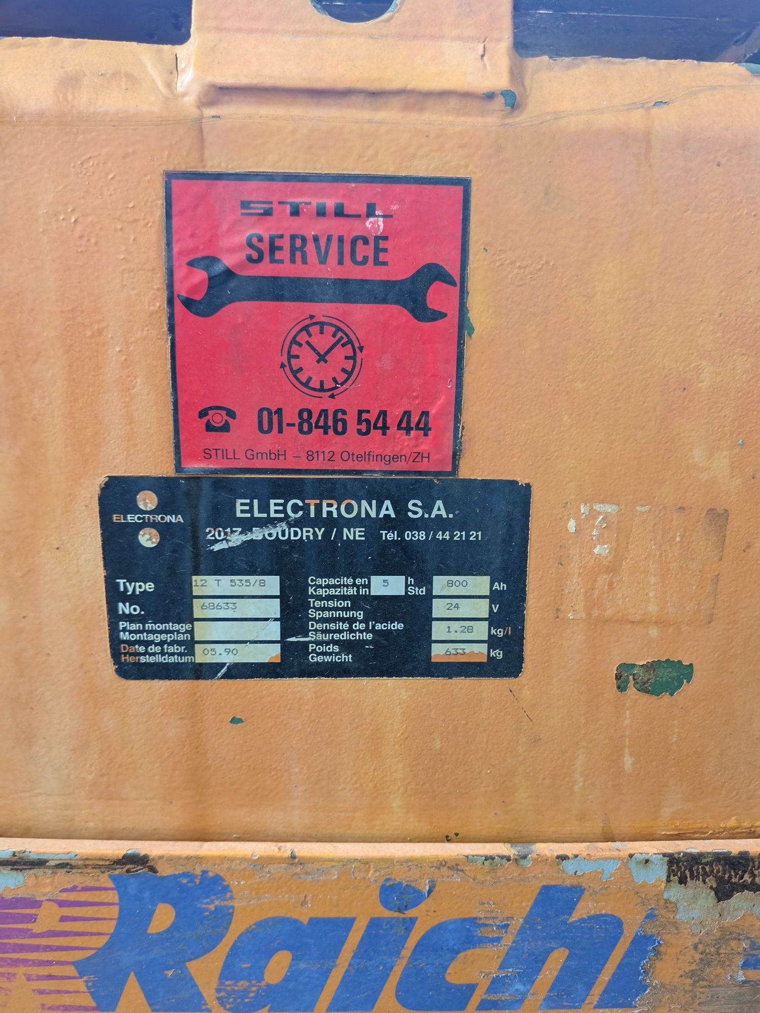Stivuitor electric 1.5 tone