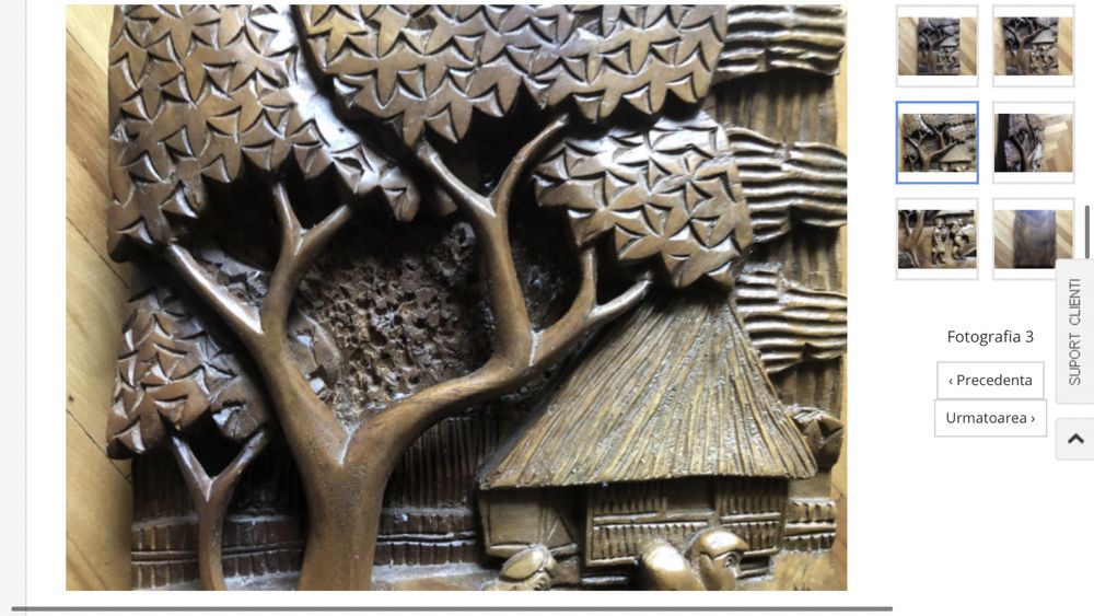 Tablou,basorelief,sculptura in lemn,casa taraneasca