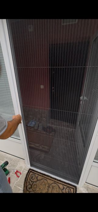 Плисе Комарници за Врата/Прозорец (Изработка и монтаж)