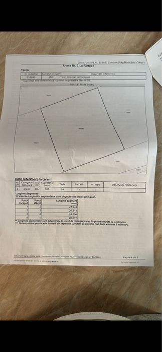 Vand teren intravilan