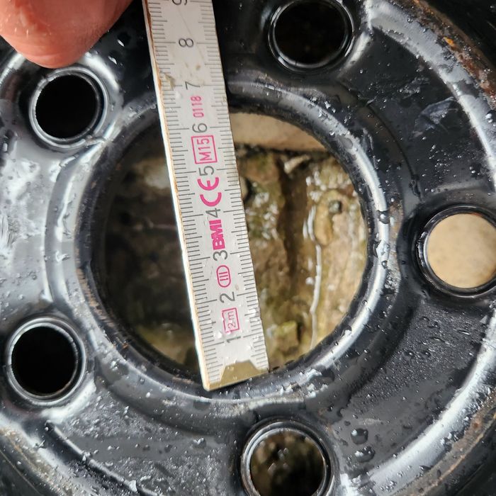 Roată rezervă slim 125/90/R16, 5 prezoane, 105 mm distanța intre axe,