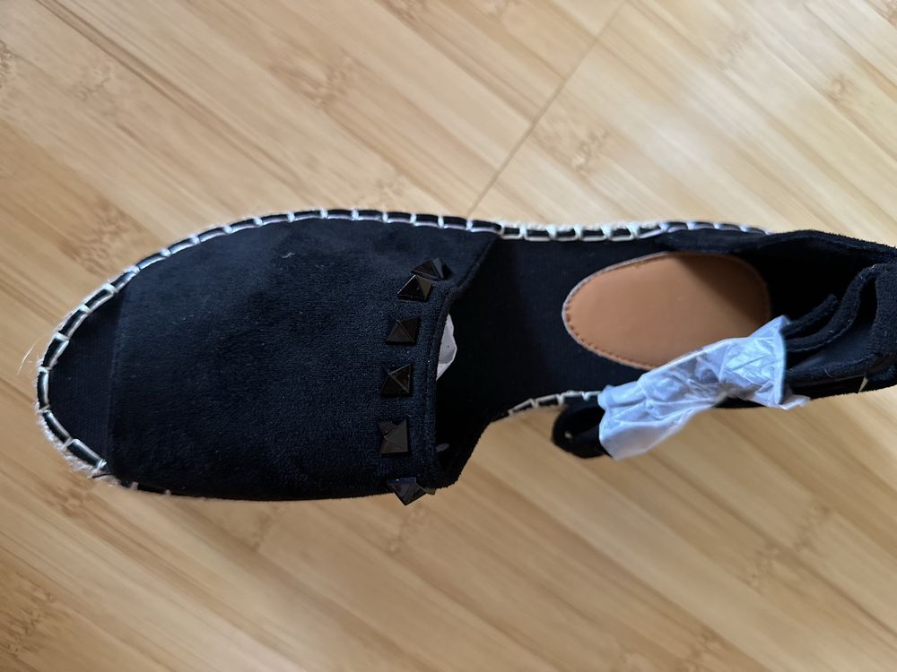 Espadrile cu platforma
