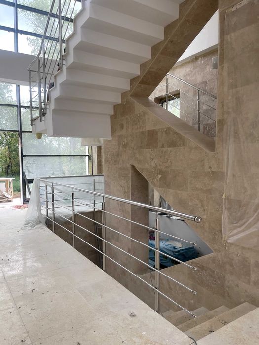 Balustrada de inox simplu