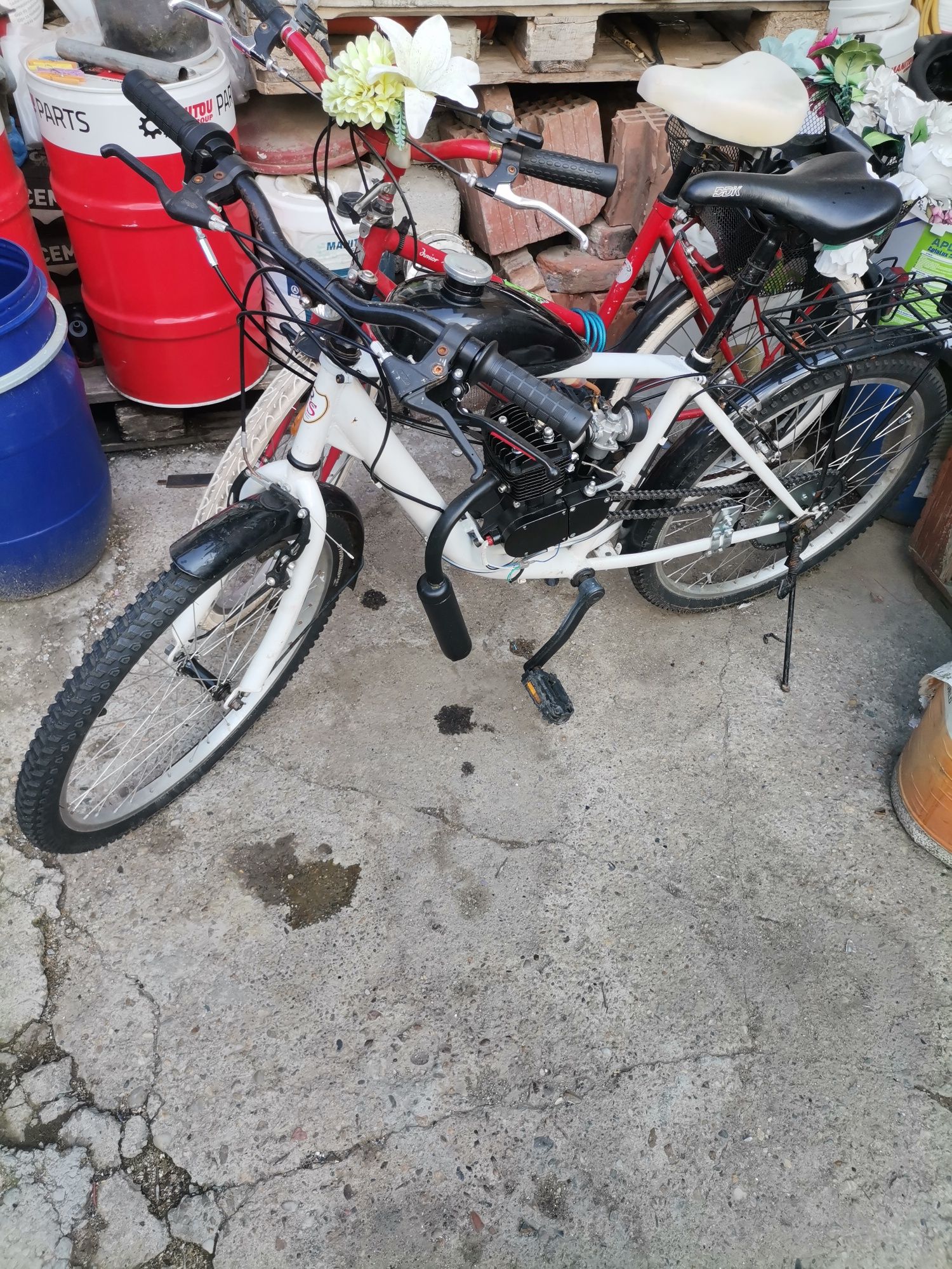 Bicicleta cu motor