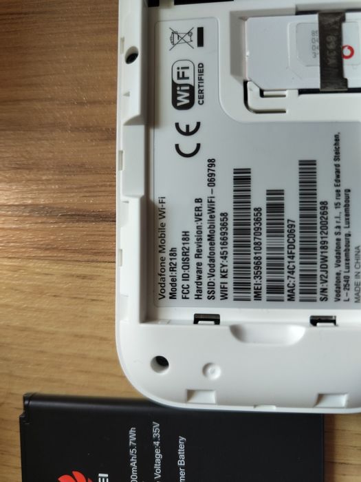 Lot 3 routere/modem wi-fi portabile Vodafone