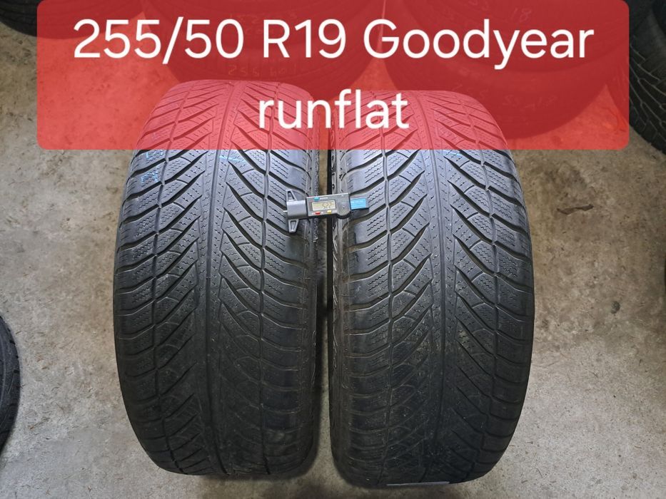 2 anvelope 255/50 R19 Goodyear runflat