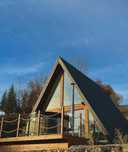 Cabane A-Frame din lemn