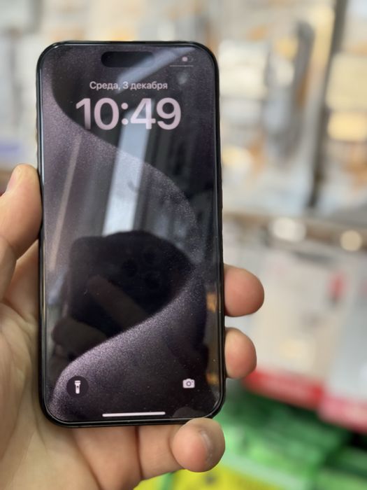 iPhone 15Pro matte black. Ideal holatda.