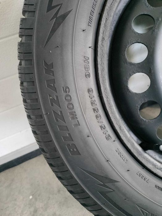 Jante tabla cu cauciucuri M+S 215 65 16 pt Opel Mokka