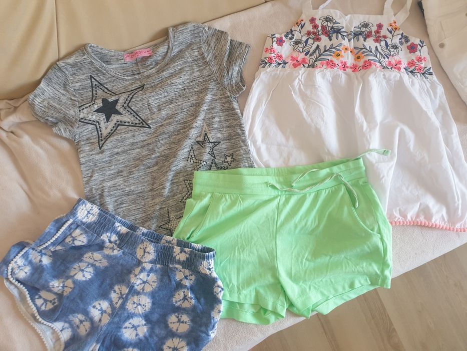 Поли тениски къси панталони гащеризони и др