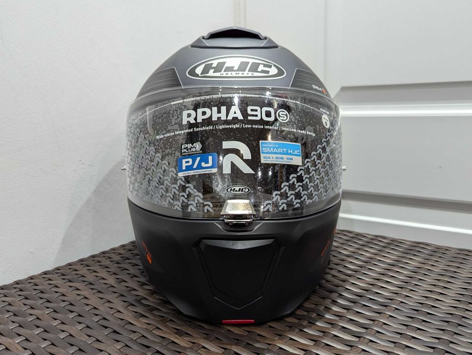 Casca moto HJC RPHA 90s, marime S - Flip-up, ochelari de soare
