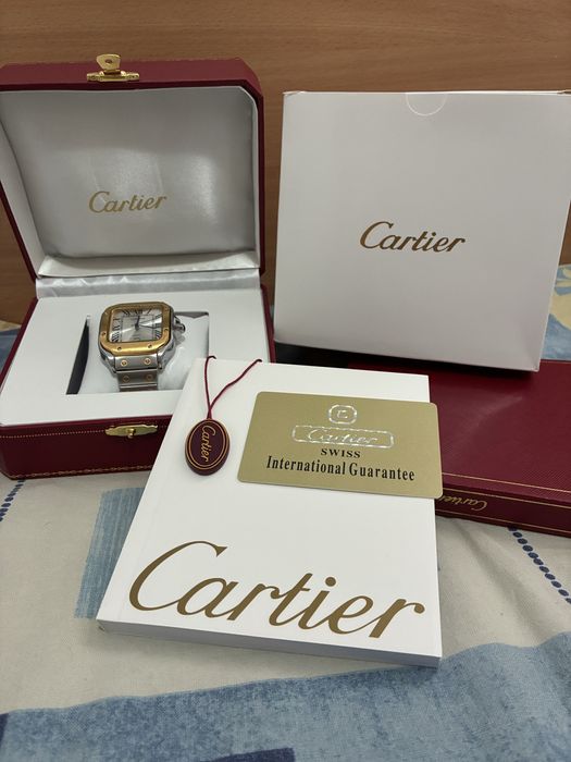 Ceas Cartier Argintiu