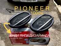 Pioneer карнай 100Оw янги дизайн келди 2та  калонка мафон танламайд gm