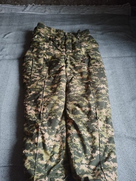Военный брюки ватник