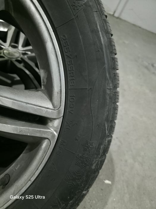 Roți cu anvelope iarna audi q5 255 55 r18
