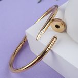Brățară Cartier model cui gold cu diamante