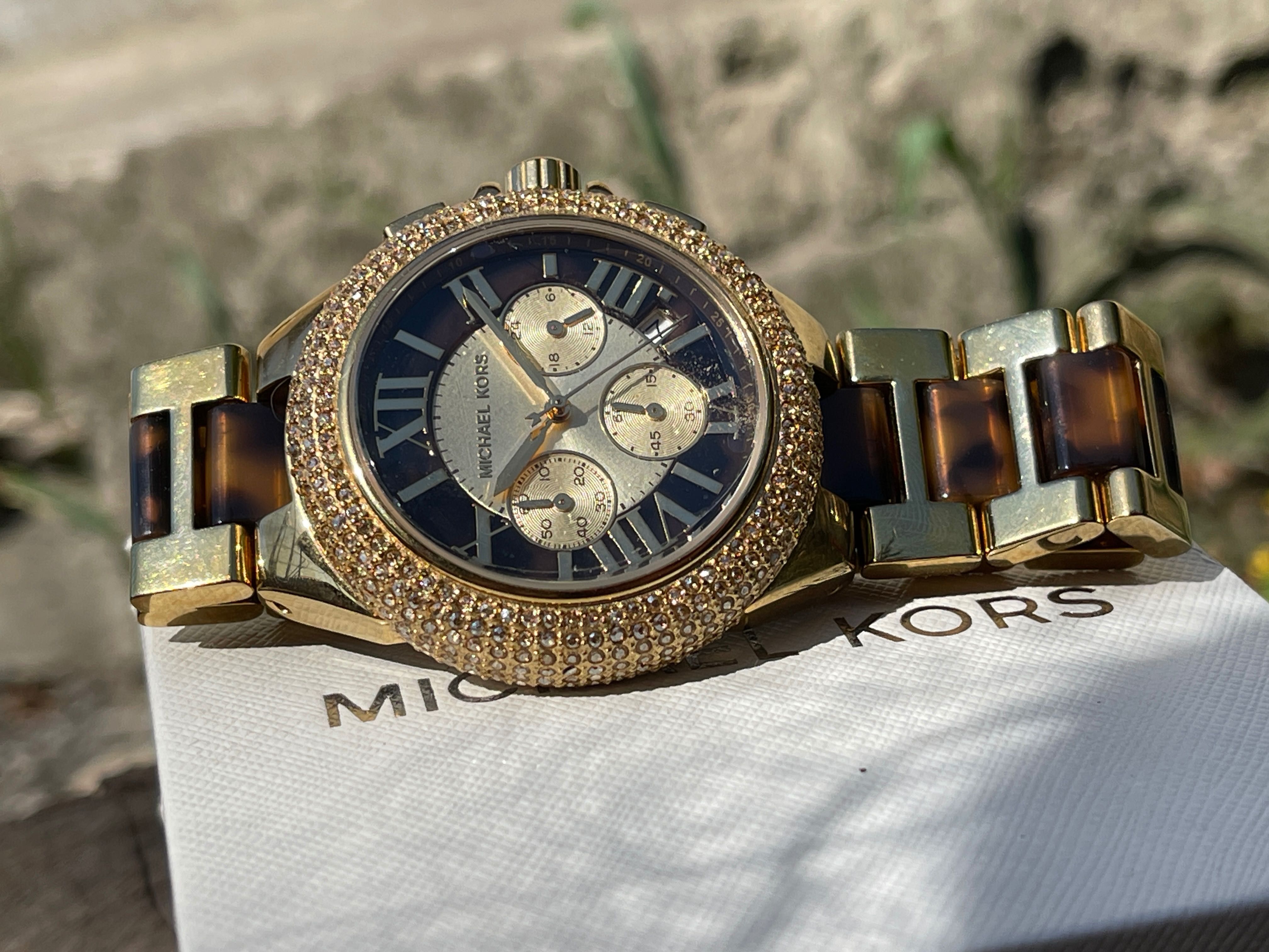 Ceas auriu Michael Kors