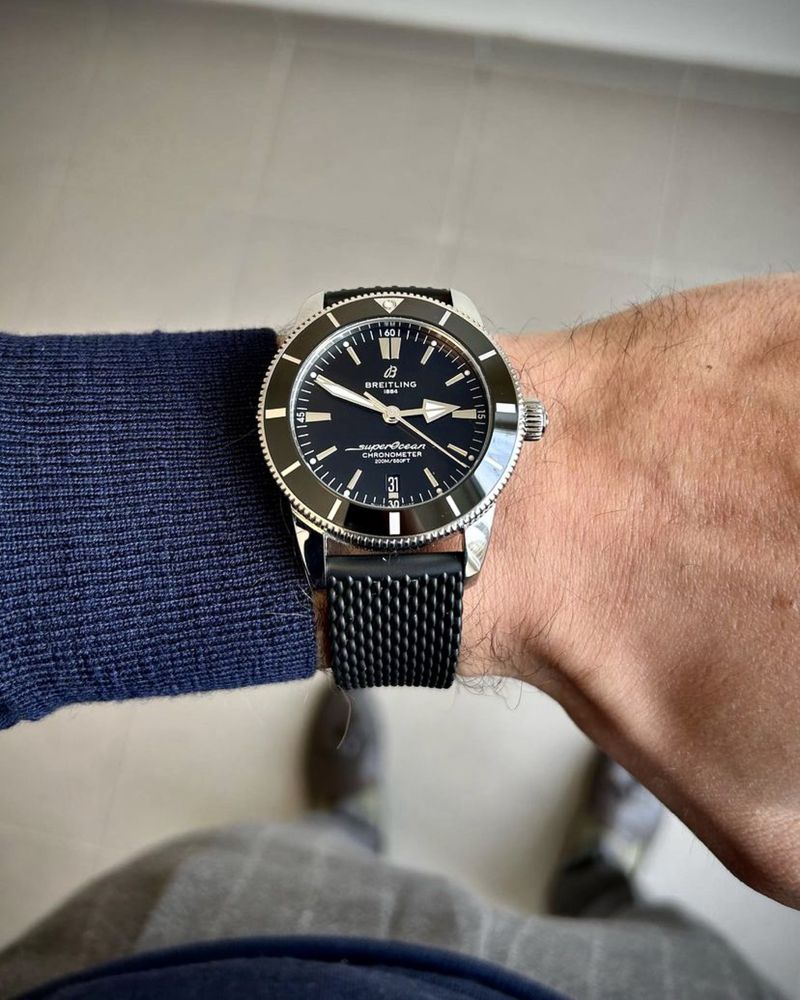 Superocean Heritage Automatic black 44 mm