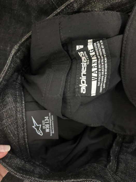 Мото-дънки ALPINESTARS Cerium Tech-Stretch BLACK CE A!