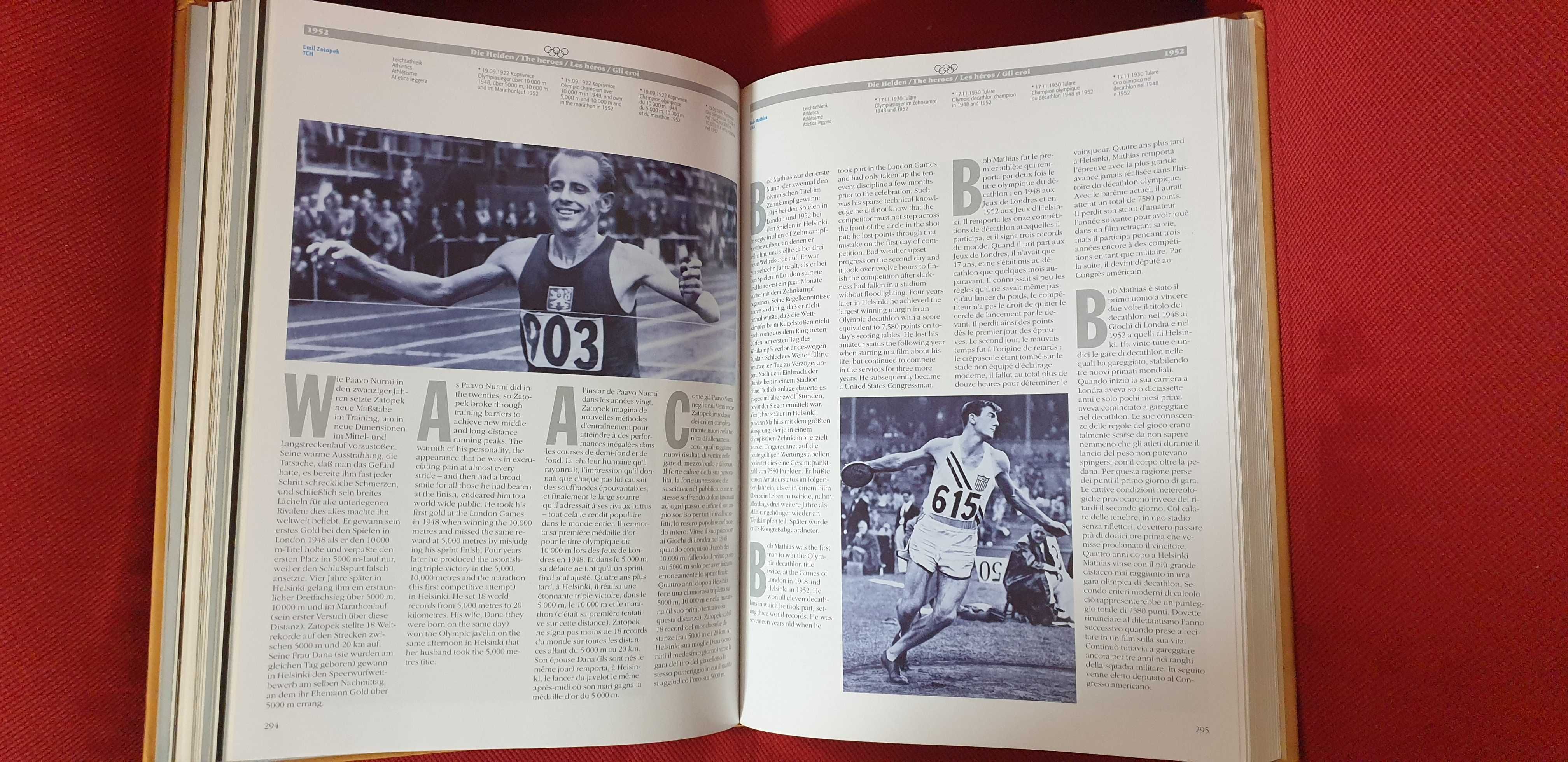 Enciclopedie "100 Jahre Olympische Spiele" - 5 vol