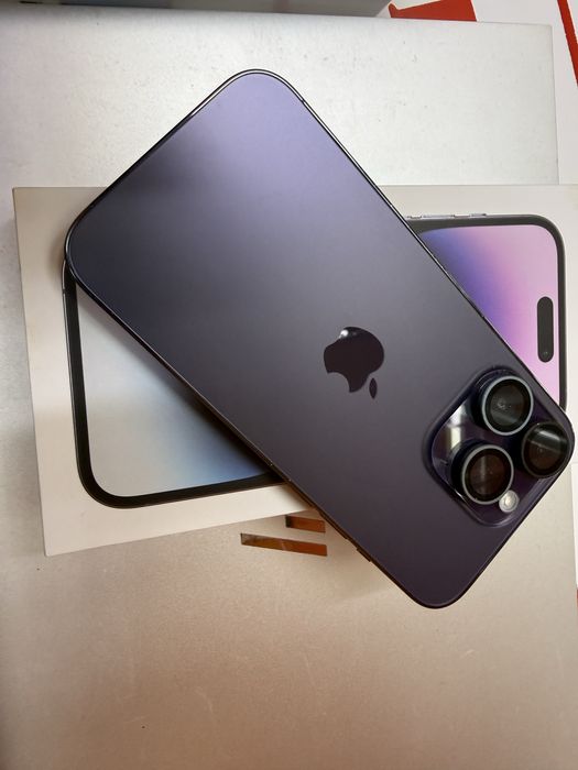 iPhone 14 Pro 1 TB Deep Purple като нов