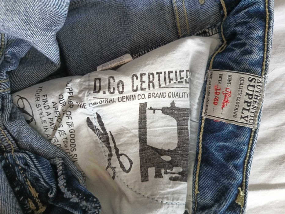 Blugi Denim & Co. UNION WARES Men's Blue Jeans