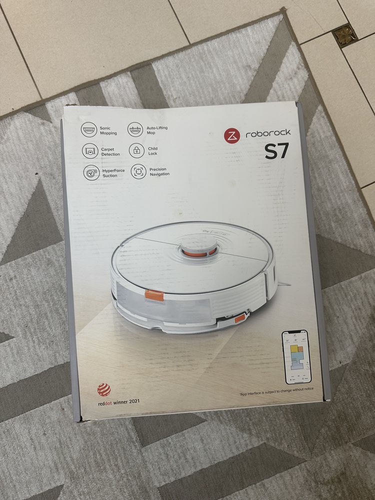 Робот-пылесос Xiaomi Roborock S7 White