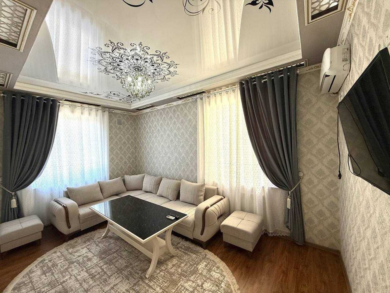 3 хоналик квартира 5 этаж янги лифтлик дом, крытый чорраха