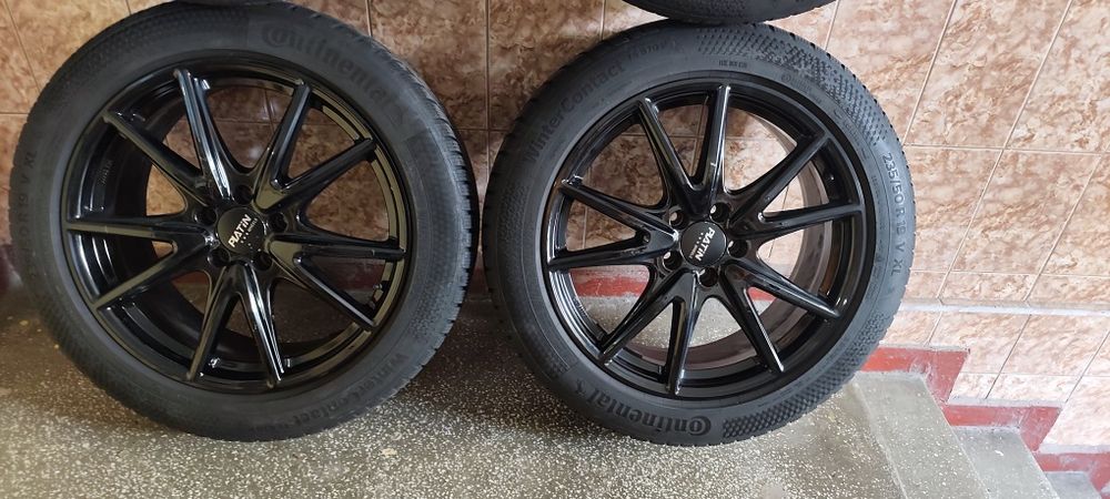 Roți iarnă Skoda/jante/anvelope iarnă 235/50/19/Continental/dot2023/Vw